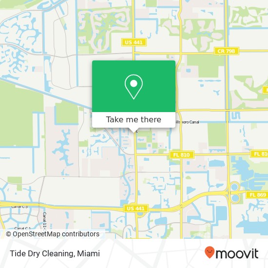 Mapa de Tide Dry Cleaning