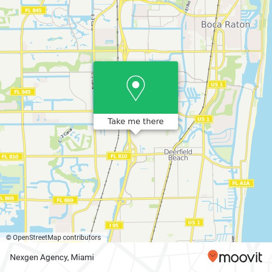 Nexgen Agency map