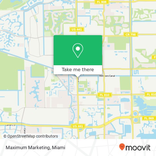 Maximum Marketing map