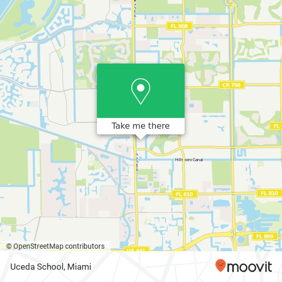 Uceda School map