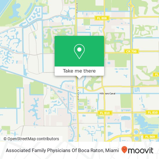 Associated Family Physicians Of Boca Raton map