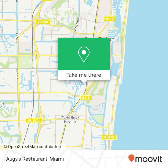 Augy's Restaurant map