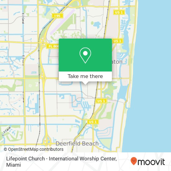 Mapa de Lifepoint Church - International Worship Center