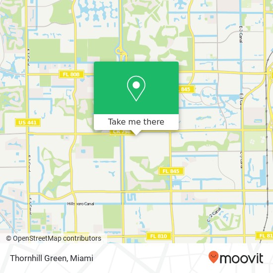 Thornhill Green map
