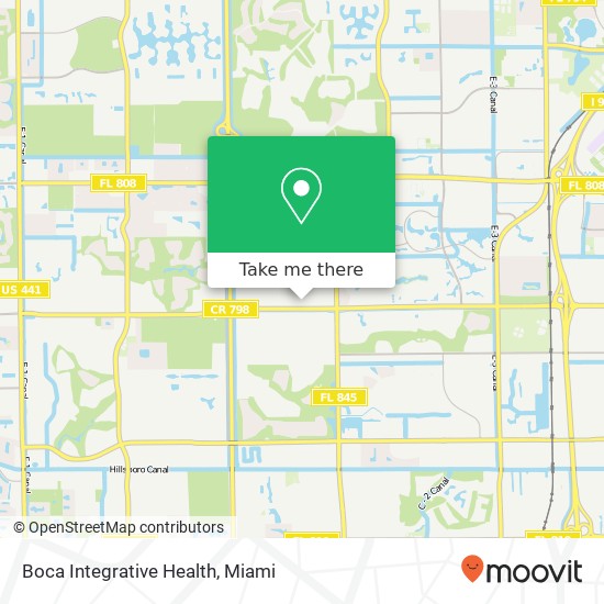 Boca Integrative Health map