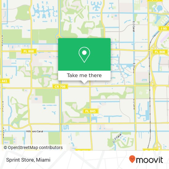 Mapa de Sprint Store