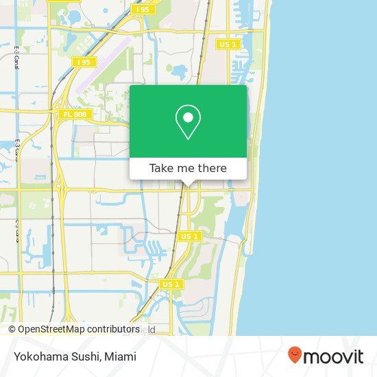 Yokohama Sushi map