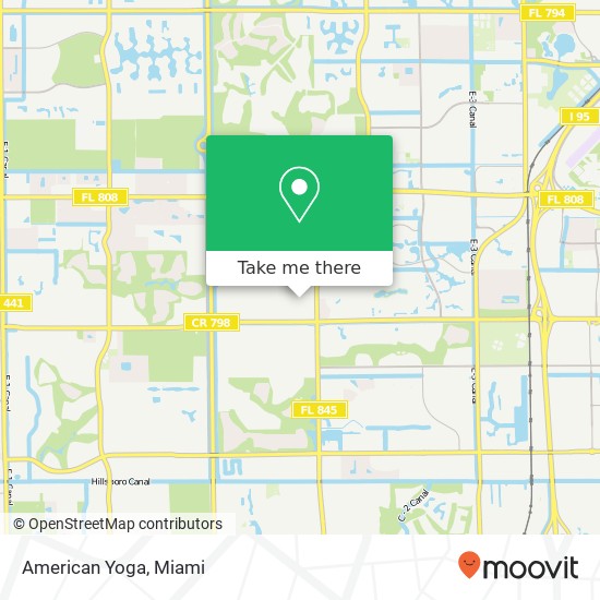 American Yoga map