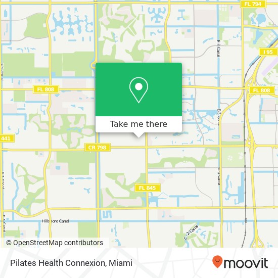 Pilates Health Connexion map