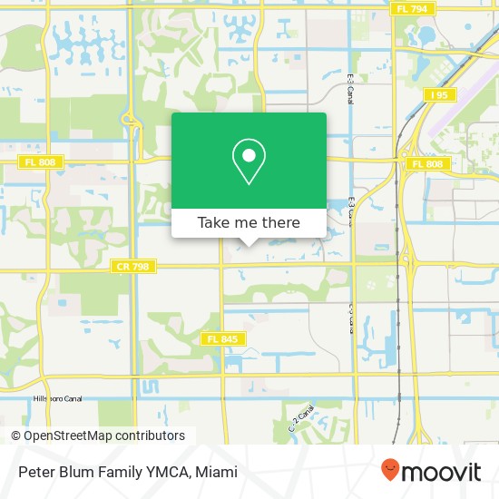 Peter Blum Family YMCA map