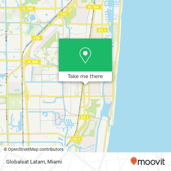 Globalsat Latam map