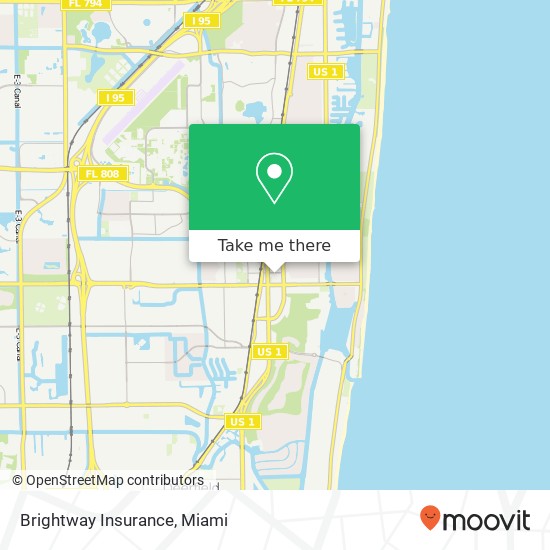 Mapa de Brightway Insurance