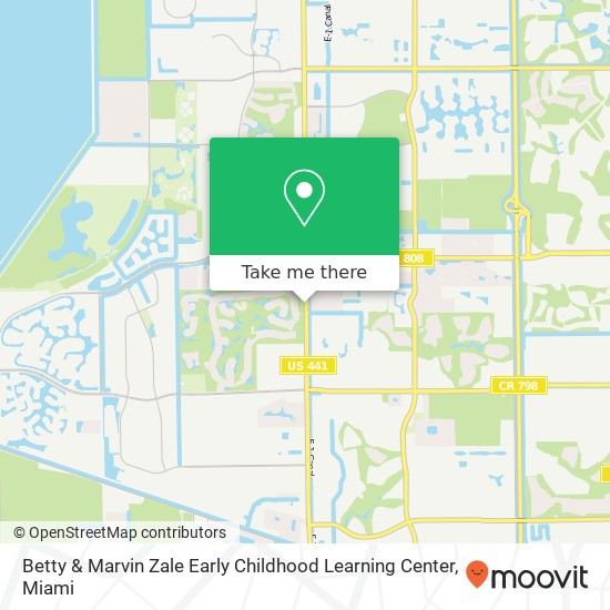 Betty & Marvin Zale Early Childhood Learning Center map