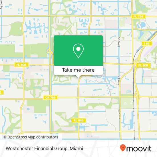 Westchester Financial Group map