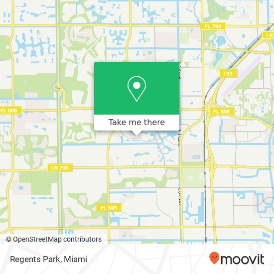 Regents Park map