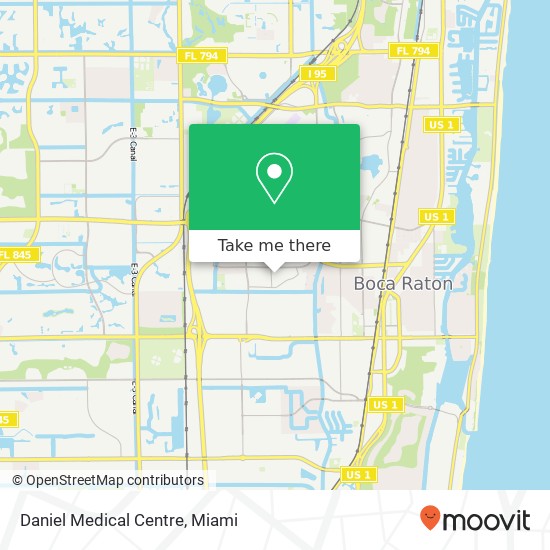 Daniel Medical Centre map