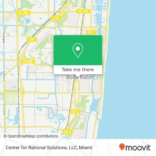 Center for Rational Solutions, LLC map