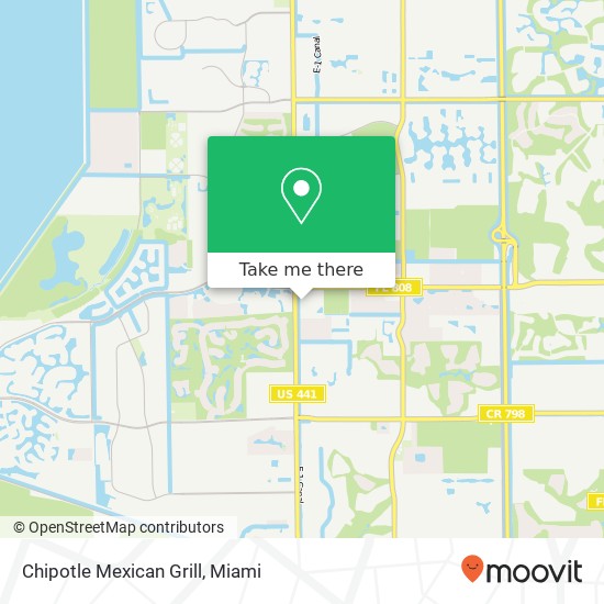 Chipotle Mexican Grill map