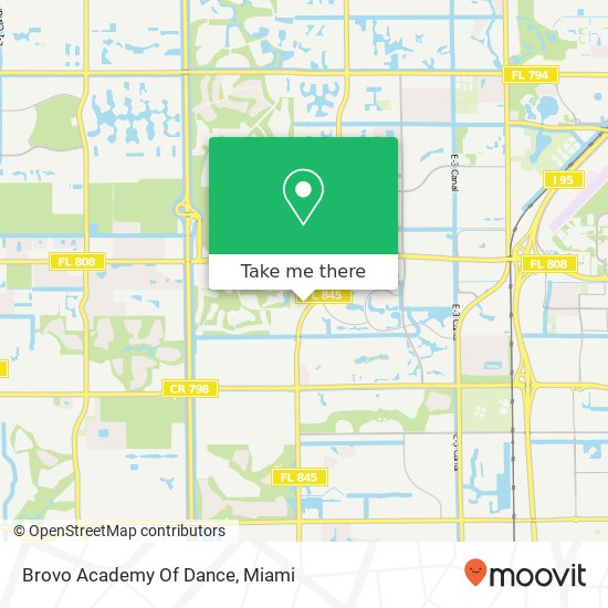 Brovo Academy Of Dance map