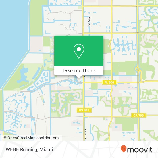 WEBE Running map