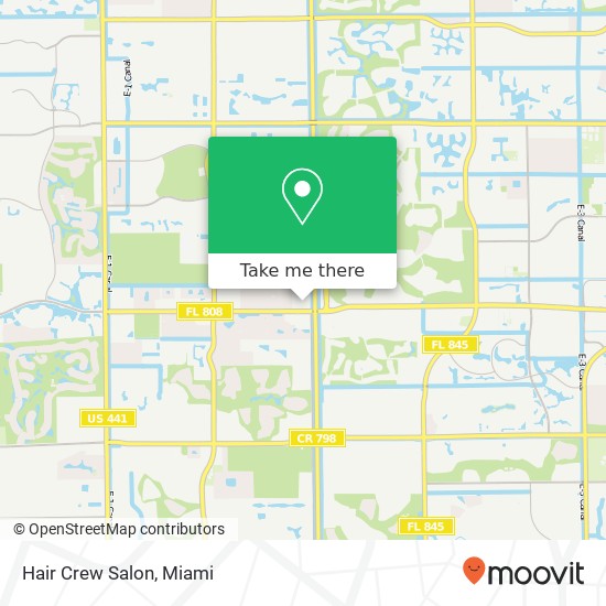 Hair Crew Salon map