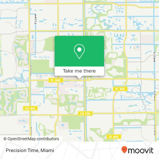 Precision Time map