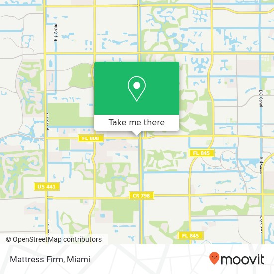 Mattress Firm map