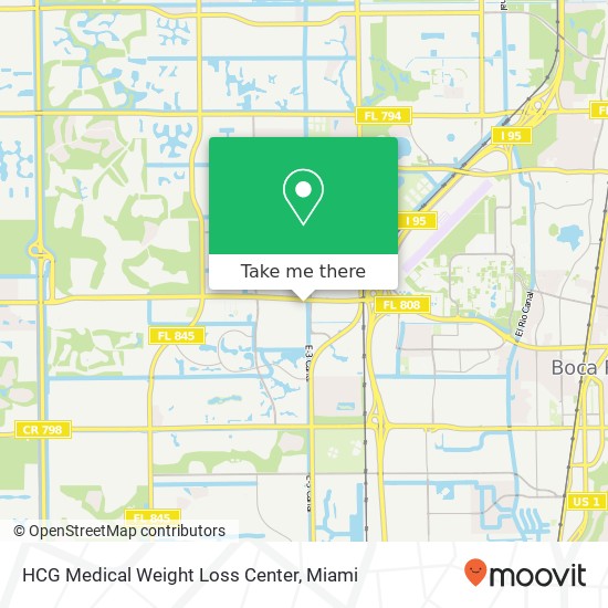 HCG Medical Weight Loss Center map