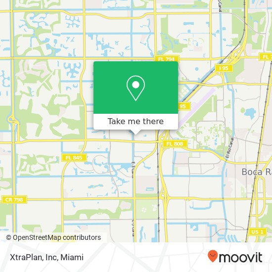 XtraPlan, Inc map