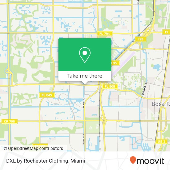 DXL by Rochester Clothing map
