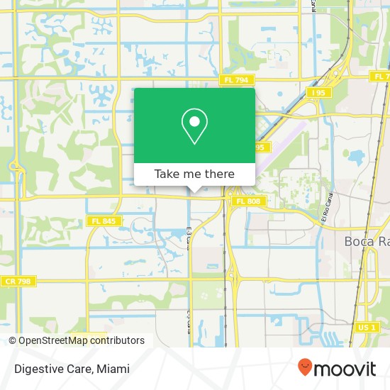 Digestive Care map