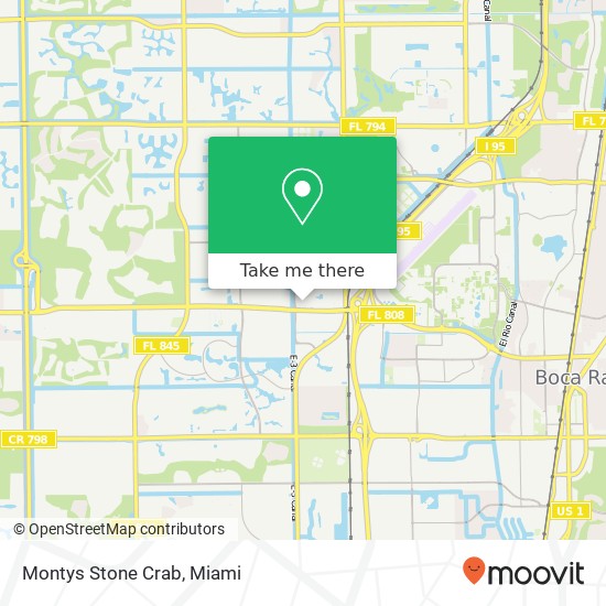 Mapa de Montys Stone Crab