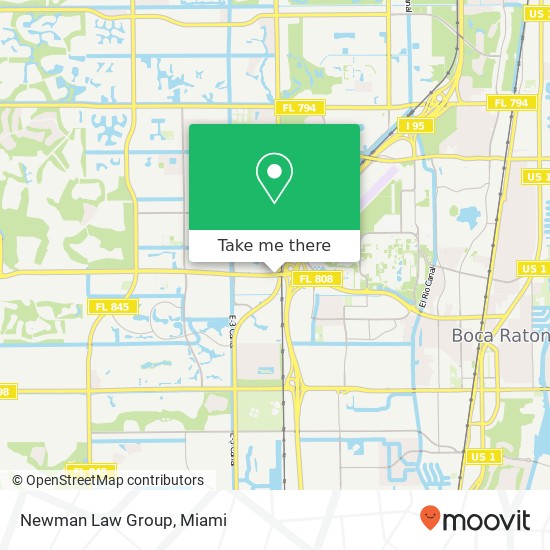 Newman Law Group map