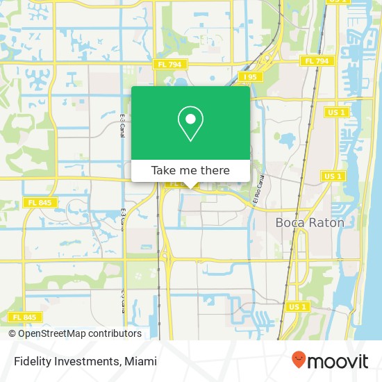 Mapa de Fidelity Investments