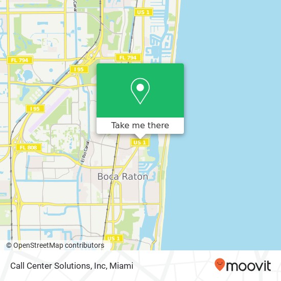 Call Center Solutions, Inc map