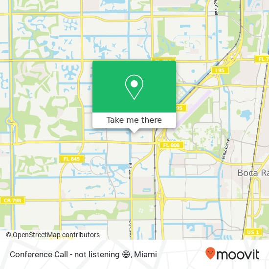 Conference Call - not listening 😄 map