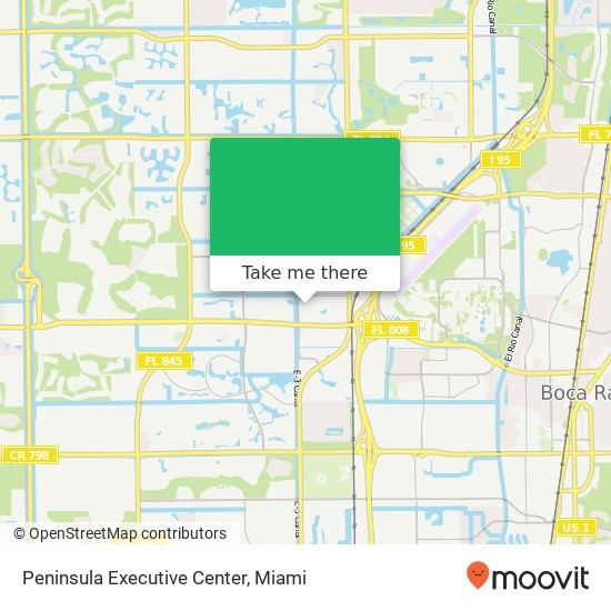 Peninsula Executive Center map