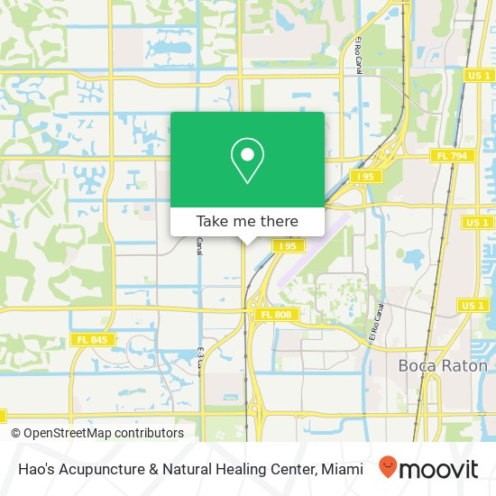 Hao's Acupuncture & Natural Healing Center map