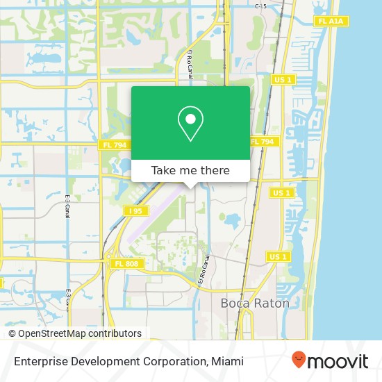 Enterprise Development Corporation map