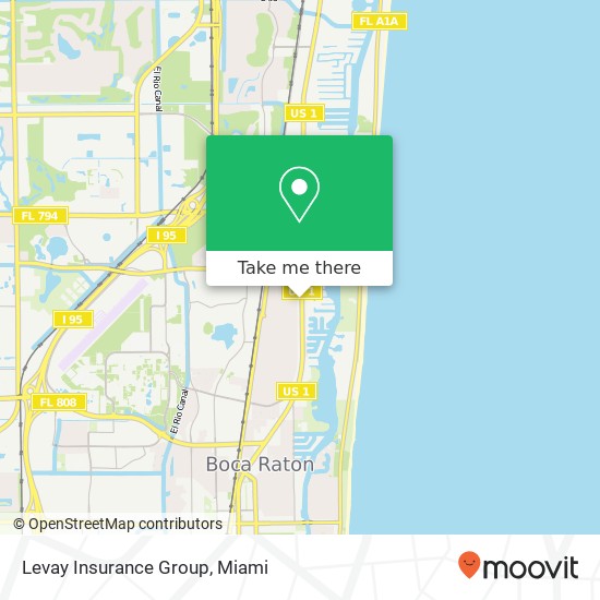 Levay Insurance Group map