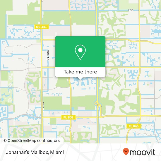 Jonathan's Mailbox map