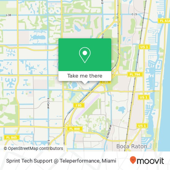 Mapa de Sprint Tech Support @ Teleperformance