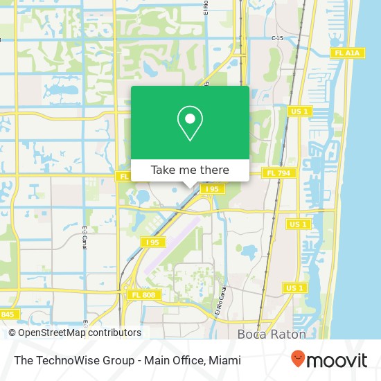 Mapa de The TechnoWise Group - Main Office