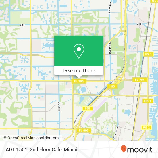 ADT 1501;  2nd Floor Cafe map