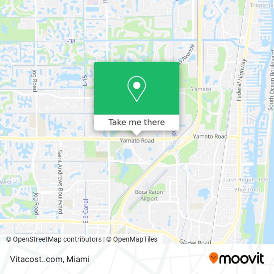 Mapa de Vitacost..com