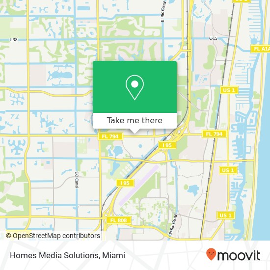 Homes Media Solutions map