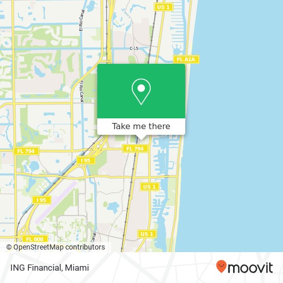 ING Financial map