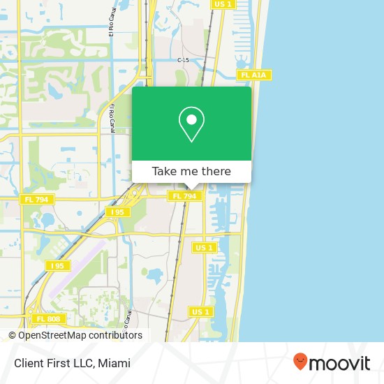 Mapa de Client First LLC