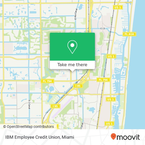 IBM Employee Credit Union map