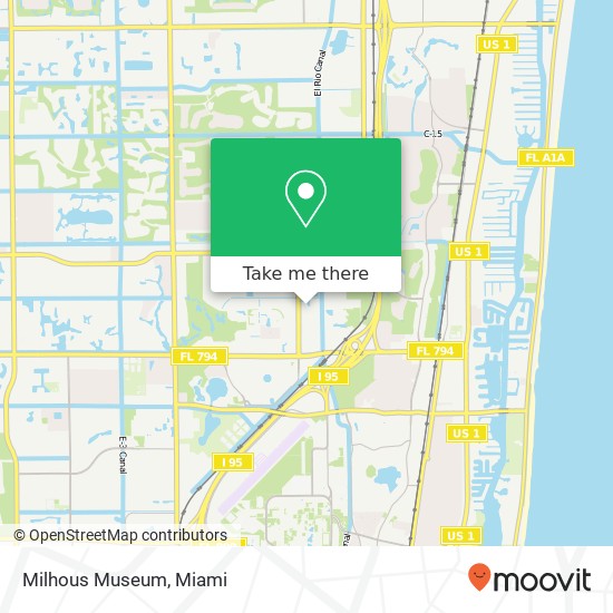 Milhous Museum map